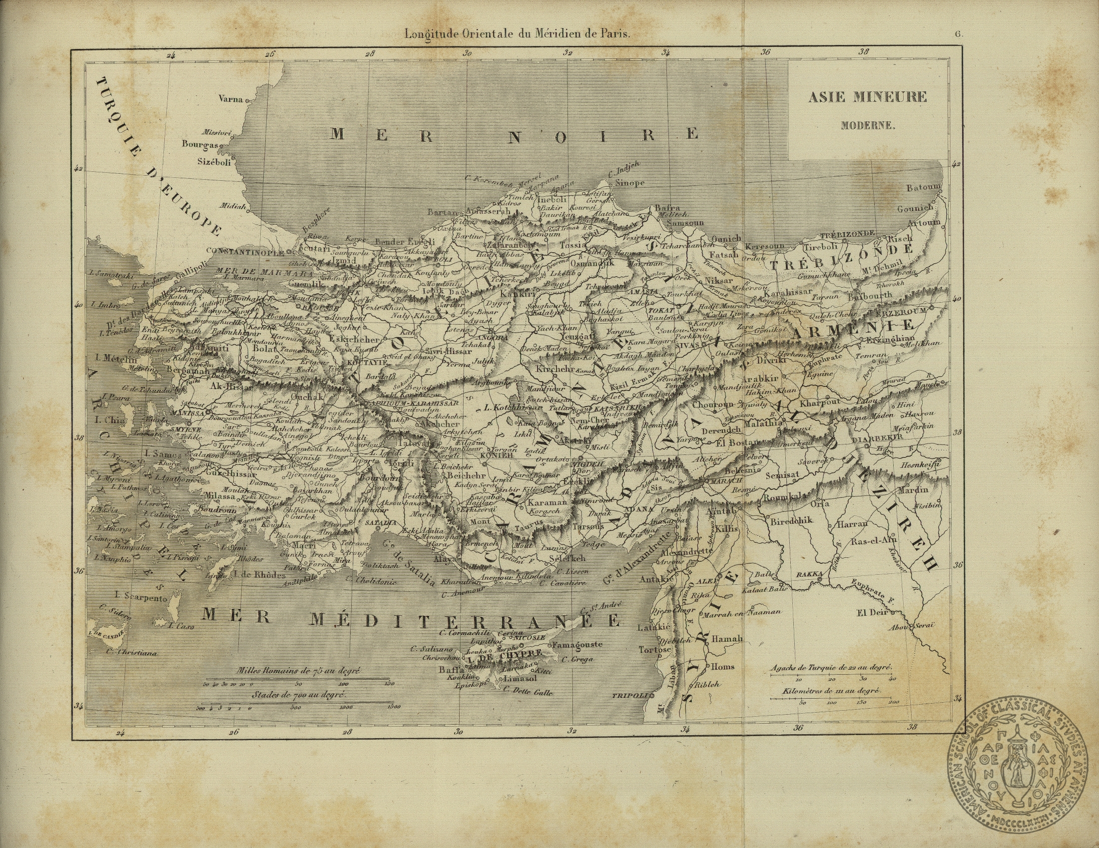 Asie Mineure moderne